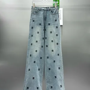 Luxury High Quality Chanel Leather Pants