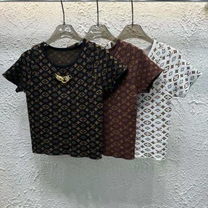 Aaa High Quality Louis Vuitton Jacquard Short Sleeves