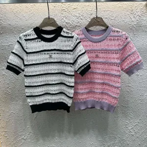Luxury Aaa Chanel Short Sleeves