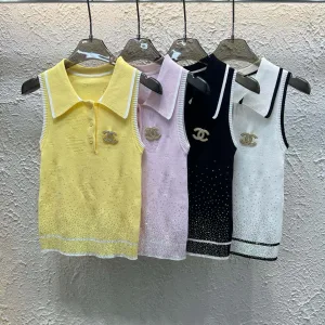 High Quality Luxury Chanel Jacquard Vest