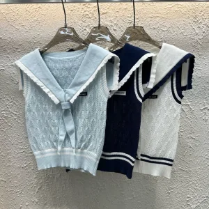 High Quality Miu Miu Diamond Vest