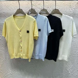 Luxury High Quality Chanel Short-Sleeved Shirts