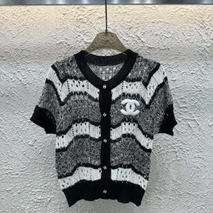 Luxury High Quality Chanel Short-Sleeved Shirt