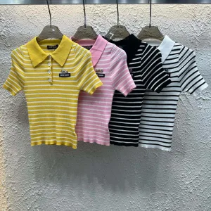Luxury High Quality Miu Miu Short Sleeves