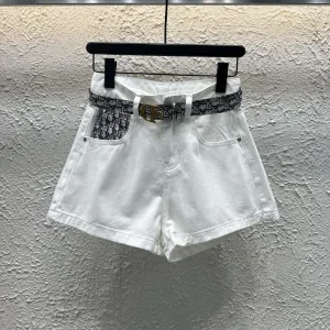 Designer High Quality Dior Denim Shorts For Summer