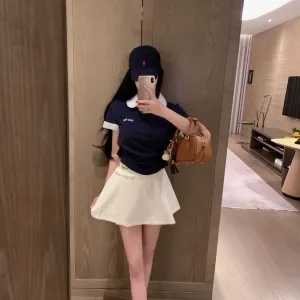 High Quality 1:1 Miu Miu Short-Sleeved Shirts
