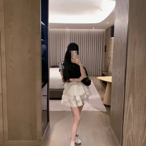 Aaa Miu Miu Lace Short-Sleeved Shirts