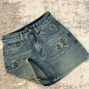 Luxury Chrome Hearts Denim Ruler