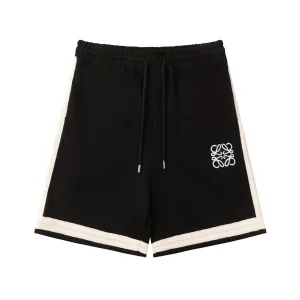 High Quality AAA Loewe Shorts Red Cotton Pure Wool