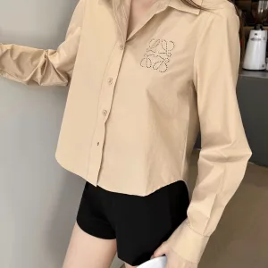 Luxury Loewe Long-Sleeved Shirt For Spring