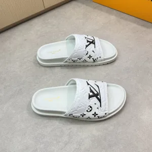 Aaa Luxury Louis Vuitton Calfskin Slippers