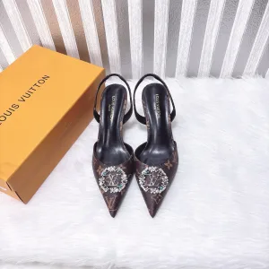 Designer High Quality Louis Vuitton High Heels Ash