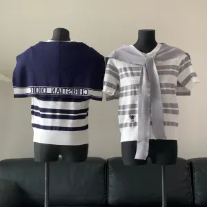 Aaa Dior Jacquard Short Sleeves