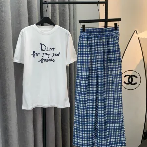 Aaa Designer Dior Linen Short-Sleeved Shirts