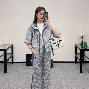 Aaa Luxury Dior Jacquard Trousers