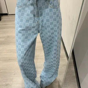 Luxury Designer Louis Vuitton Jacquard Pants
