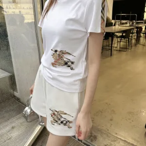 High Quality Burberry Plaid Short-Sleeved Shirts