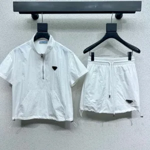Aaa High Quality Prada Short-Sleeved Shirt