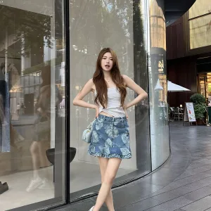 1:1 Luxury Fendi Cotton Short Skirt