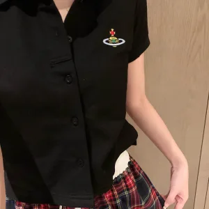 Aaa 1:1 Vivienne Westwood Wood Short Sleeves