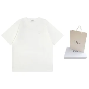 Aaa Dior Cotton Short-Sleeved Shirts For Fall