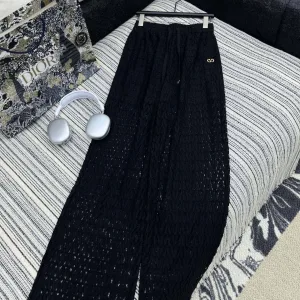 Luxury High Quality Valentino Lace Trousers