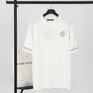 Aaa Louis Vuitton Cotton Short-Sleeved T-Shirt