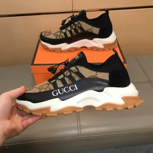 Aaa Gucci Cowhide Casual Shoes