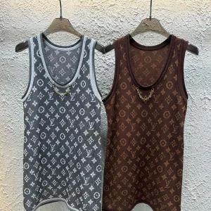 Luxury Louis Vuitton Jacquard Vest