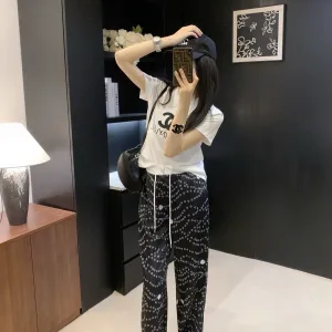Luxury Chanel Short-Sleeved Shirts