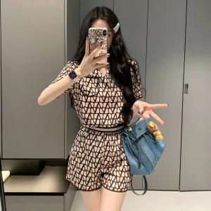 High Quality Valentino Jacquard Shorts