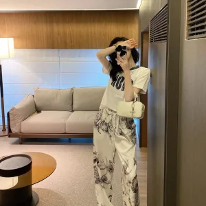High Quality Dior Acetate Casual Pants For Summer