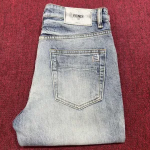 High Quality Fendi Denim Long Pants