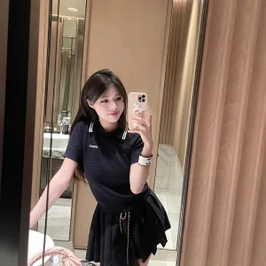 1:1 Aaa Miu Miu Short-Sleeved Shirts