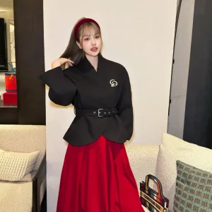1:1 Aaa Dior Midi Skirt