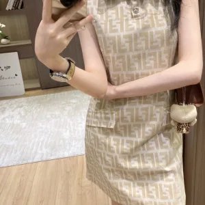Aaa High Quality Fendi Denim Dress