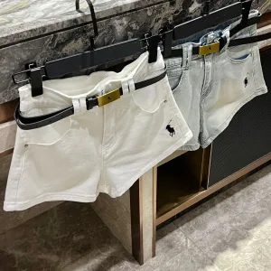 High Quality Luxury Ralph Lauren Denim Shorts