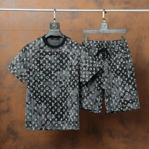 Luxury Louis Vuitton Jacquard Shorts