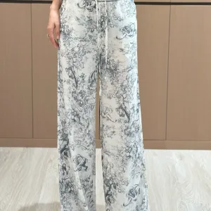 Luxury Dior Straight Leg Pants For Early Spring