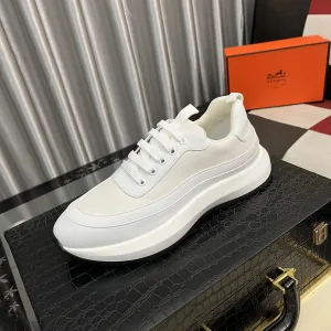 High Quality Hermès Cowhide Sneakers