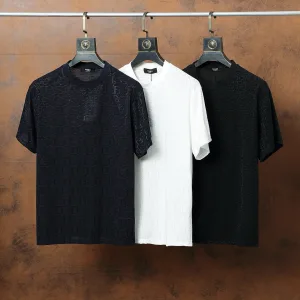 High Quality Aaa Fendi Jacquard Short Sleeves