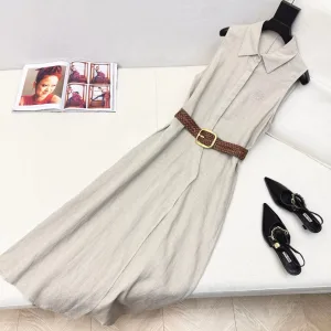 Aaa 1:1 Loewe Linen Sleeveless