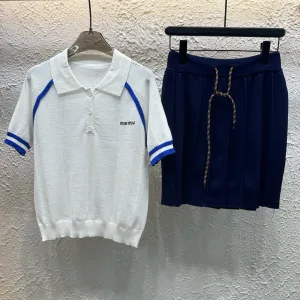 1:1 Miu Miu Short-Sleeved Shirt