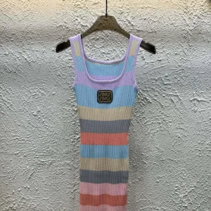 Designer Miu Miu Gold Vest