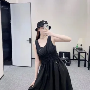 Aaa Luxury Prada Nylon Dresses