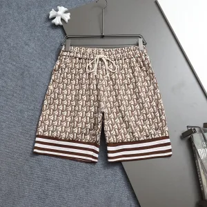 High Quality Luxury Dior Cotton Shorts