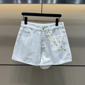 Luxury Aaa Dior Denim Shorts For Summer