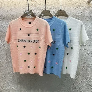 Aaa Designer Dior Short Sleeves