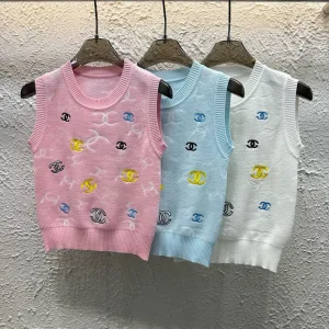 Aaa Designer Chanel Jacquard Vest