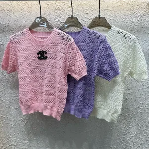 High Quality Designer Chanel Short Sleeves
